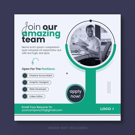 We are hiring job vacancy social media p... | Premium Psd #Freepik #psd #job-vacancy #hiring-template #job-ad #we-are-hiring Education Post, Hiring Post Design, Job Advertisement Design Social Media, We Are Hiring Creative Ads, Social Media Design Post, Hiring Social Media Post, Social Media Post Design Ideas, Testimonial Design, Healthcare Ads