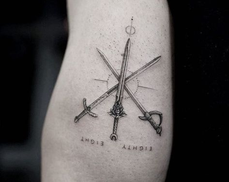 Cross Tattoos, Cross Tattoo Meaning, Blade Tattoo, Cactus Tattoo, Sibling Tattoos, Cross Tattoo Designs, Back Tattoos For Guys, Spine Tattoo, Red Tattoos