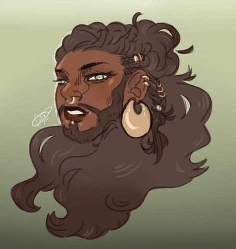 Raenwynn: Dwarf, she/her D D Character Ideas, Dnd Races, Fantasy Races, Dungeons And Dragons Characters, Fantasy Inspiration, Dnd Characters, Middle Earth, Character Portraits, Beards