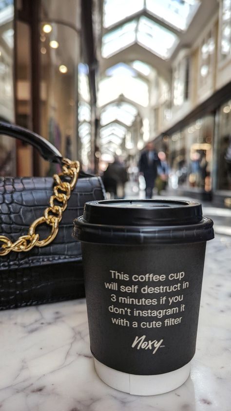 Black Coffee Shop Aesthetic, Coffee Shop Dark Aesthetic, Coffee Shop Cups Ideas, Black Cafe Aesthetic, Black Coffee Aesthetic, Coffee Design Ideas, Black Coffee Shop, Aesthetic Arcade, Cafe In London