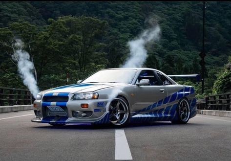 Nissan Skyline R34 Wallpapers Fast And Furious, Nissan Skyline Gtr R34 Wallpapers, Skyline Gtr34, Gtr R34 Skyline, Gtr 34, Skyline R35, Nissan Gtr Nismo, Toyota Supra Turbo, Nissan R34