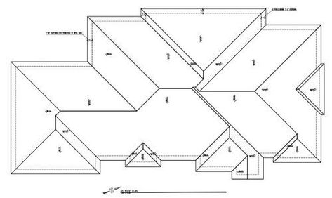 Hip And Valley Roof Design, Hip And Valley Roof, Dutch Gable Roof, Home Roof Design, Hip Roof Design, Paper Room Decor, Gable Roof Design, Timber Frame Joinery, Sloped Roof