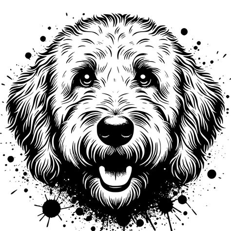 https://clipartuniqueshop.etsy.com/listing/1671124232/golden-doodle-svg-doodle-mum-svg-doodle Golden Doodle Clipart, Golden Doodle Drawing, Golden Doodle Svg, Black Golden Doodle, Disney Pencil Drawings, Goldendoodle Black, Doodle Clipart, Golden Doodle Dog, Doodle Love