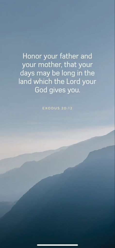 Exodus 20:12, Exodus Verses, Old Testament Bible Verses, Studying Bible, Exodus 10, Exodus 20, 2025 Prayer, Old Testament Bible, Bible Quotes Wallpaper