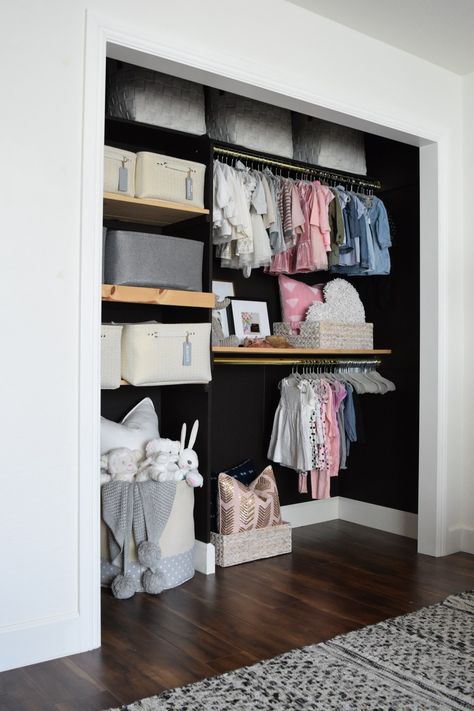 Open Closet Organization, Kids Closet Organization Ideas, Nursery Closet Organization, Closet Organization Ideas, Kids Closet, Open Closet, Nursery Closet, Kids Closet Organization, Small Closet Organization