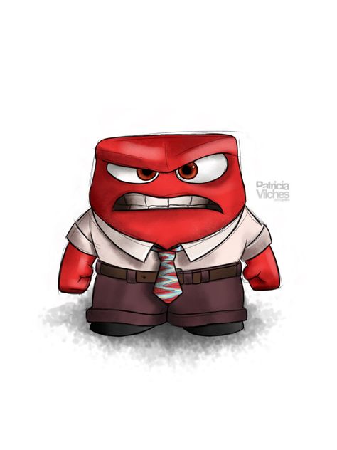 Ira #anger #delreves #insideout #disneypixar #pixar #insideoutpixar #ilustracion #drawing Anger Inside Out Drawing, Pixar Characters Drawings, Anger Drawing, Inside Out Characters, Pixar Characters, Disney Inside Out, Edgy Wallpaper, Mini Drawings, Diy Canvas Art Painting