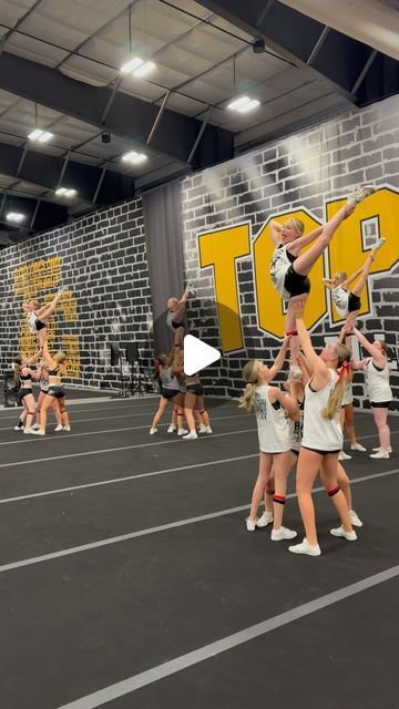 Flipping Out Tumbling on Instagram: "SEMI FINAL ROUND AT THE D2 SUMMIT TODAY!!!😍 Our teams look ready to go and we are excited to watch them shine!!❤️🖤 #2LTFOTF #FameAnd4tune . . . #flippingouttumbling #FOT #FOTBrand #tumbling #tumble #cheer #cheerleading #routine #brand #training #varsity #competition #summit #d2summit" D2 Summit, Cheerleading Routine, Cheerleading Competition, Cheer Poses, Competitive Cheer, Flip Out, Cheer Team, Semi Final, Level 3