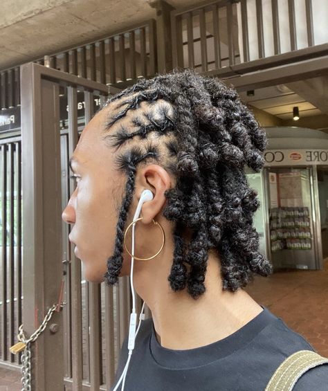 Retwist Hairstyles, Brother Locs, Styles For Short Locs, Retwist Locs Style, Loc Styles Medium, Dreadlocks Journey, Natty Dreads, Feminine Locs, Retwist Styles