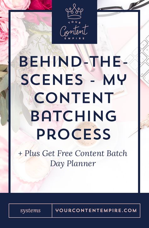 Behind-the-Scenes - My Content Batching Process by Your Content Empire Content Batching, Business Administration Degree, Mba Degree, Harvard Law School, Online Mba, Planning App, Education Degree, Stories Of Success, Business Degree