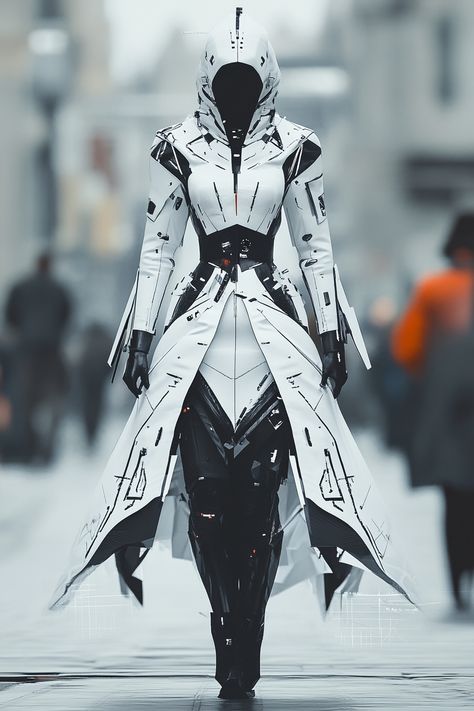 Futuristic Avant Garde Fashion, Futuristic Victorian Fashion, Cyberpunk Outfit Ideas, Futuristic Outfit Ideas, Futuristic Outfits Women, Futuristic Elegance, Futuristic Streetwear, Sci Fi Outfit, Avantgarde Fashion