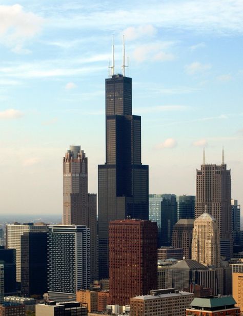 Willis Tower - The Skyscraper Center Willis Tower, Skyscraper, Tower