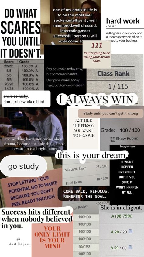 #academic #academic validation #motivation #study #study motivation Academic Comeback Wallpaper, Academic Motivation Collage, How To Be Academically Smart, How To Improve Academically, Midterms Motivation, Motivation For Good Grades, Positive Study Motivation, Ias Study Motivation, Motivation To Go To School