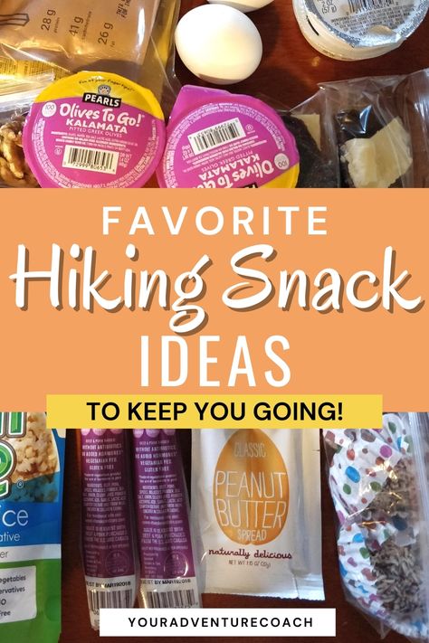 Easy Hiking Food, Nut Free Hiking Snacks, Healthy Backpacking Food, Backpacking Snacks Hiking, High Protein Hiking Snacks, Vegan Hiking Snacks, Backpacking Snack Ideas, Healthy Backpacking Snacks, Day Hike Snacks