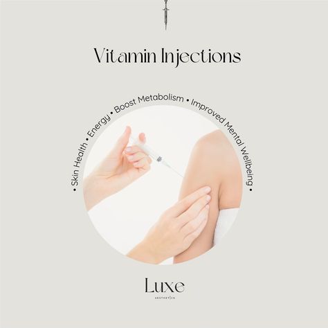 Revitalise with just one shot! A single injection can provide a long-lasting boost of energy while replenishing depleted stores in the body. Experience the power of B12, C and D vitamins with injectable treatments at Luxe Aesthetics Studio. 💉✨ #VitaminBoost #EnergyRevival #RenewFromWithin #FeelTheDifference Vitamin D Shots, Vitamin Injections, Coconut Health Benefits, Magnesium Deficiency, B 12, Mental Energy, Vitamin B12, One Shot, Vitamin D