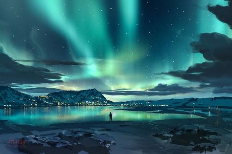 Surendra Rajawat, Aurora Borealis Wallpaper, Northern Lights Wallpaper, Desktop Background Nature, Wallpaper 1080p, Wallpaper Macbook, Lit Wallpaper, Macbook Wallpaper, Cool Backgrounds