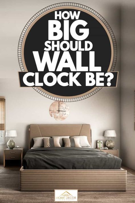 Wall Clock Bedroom Ideas, Dining Room Wall Clock, Wall Clock Decor Dining Room, Large Kitchen Wall Clocks, 45 Inch Wall Clock, Large Clocks On Walls, Hanging Clock On Wall, Wall Clock Over Fireplace Mantles, Clocks On Wall Decor Ideas