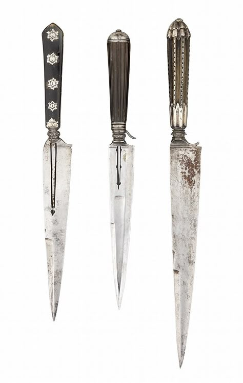 Lot - A SARDINIAN COMBINED HUNTING KNIFE AND STILETTO, 18TH CENTURY Victorian Knife, Antique Knife, Old Knife, Stiletto Knife, Vintage Knife, Custom Monster High Dolls, Dagger Tattoo, Dagger Knife, Cool Swords