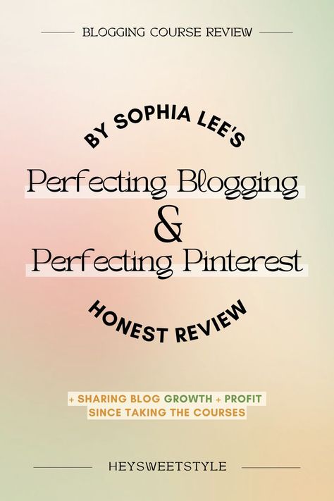 8 months after taking By Sophia Lee's blogging courses, I am finally sharing my blog growth & profit since applying her blogging strategy. Is it really worth the price?! By Sophia Lee Blog, Sophia Lee Blog, By Sophia Lee, Sarah Lee, Sophia Lee, Pinterest Course, Is It Worth It, Blog Strategy, 8 Months