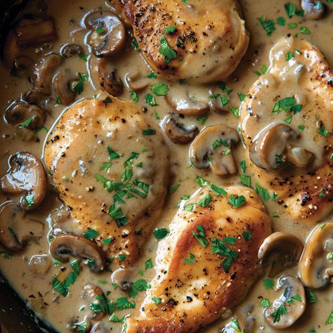 Olive Garden Chicken Marsala - TremBom Chicken Marsala Olive Garden Copycat, Olive Garden Chicken Marsala Recipe, Recipe For Chicken Marsala, Olive Garden Recipe, Chicken Marsala Recipe, Olive Garden Chicken, Marsala Recipe, Olive Garden Copycat, Olive Garden Recipes