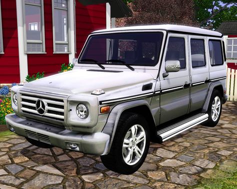 Mod The Sims - 2009 Mercedes-Benz G550 Sims 4 Cc G Wagon, Sims 4 Range Rover, Sims 4 Cars Free, Sims 4 Car Mod, Sims 4 Cc Cars Mercedes, Sims 4 Cars Lorysims, Sims 2 Cars Cc, Sims 3 Mods, Benz G