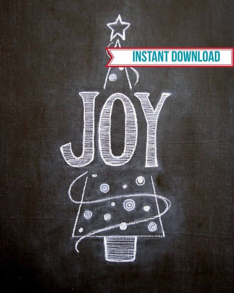 Joydigital download chalkboard by TheBlackandWhiteShop on Etsy Chalkboard Art Ideas Easy, Christmas Chalkboard Art Ideas Easy, Christmas Chalkboard Art Ideas, Chalkboard Art Ideas, Art Ideas Easy, Chalkboard Art Print, Christmas Chalkboard Art, Chalkboard Doodles, Chalkboard Writing