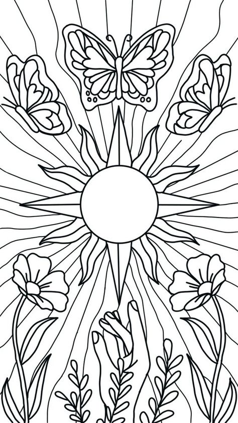 All ages coloring book,#Coloring #Coloring book #AdultColoring #ChildrenColoring Trippy Coloring Pages Printable Easy, Coloring Book Pages Aesthetic, Adult Color By Number Free Printables, Trippy Coloring Pages, Adult Color By Number, Race Car Coloring Pages, Rose Coloring, Cat Coloring Pages, Rose Coloring Pages