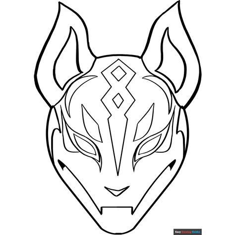 Free Drift Mask from Fortnite Coloring Page for Kids Minecraft Coloring Pages, Free Printable Coloring Sheets, Mario Coloring Pages, Free Printable Games, Popular Cartoons, Coloring Pages For Boys, Printable Coloring Sheets, Drawing Tutorial Easy, Coloring Tutorial