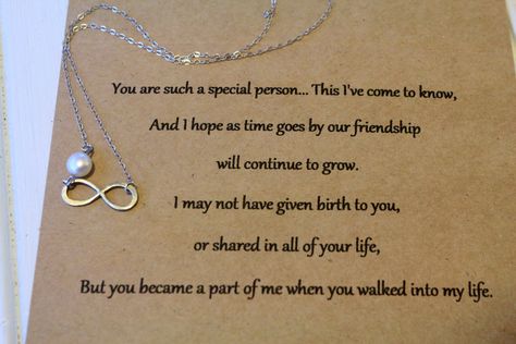 Love this for the girls! They are so lucky to have so many people that love them!! Step Children, Bracelets Infinity, Blended Families, Infinity Sign, Step Mom, Step Parenting, Infinity Jewelry, Step Daughter, Blended Family