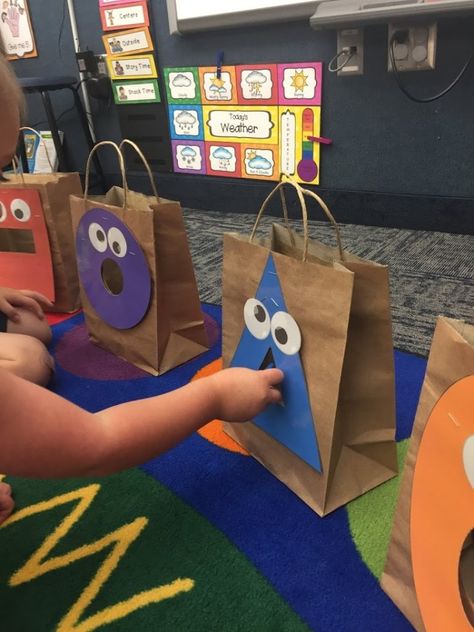 Preschool Shape Activities...Making the First Weeks a Little Easier - Teach Pre-K Preschool Shape Activities, Shape Activities, Shape Activities Preschool, Prek Math, Shapes Preschool, Learning Shapes, Shapes Activities, Activities Preschool, Preschool Lessons