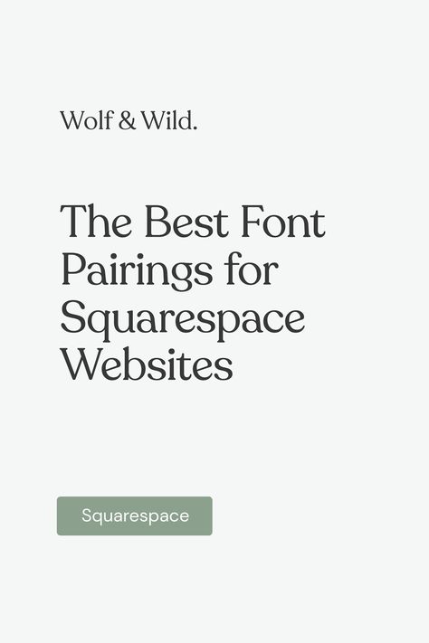 A selection of font combinations for your website. These font pairings are all available through Adobe Fonts and for Squarespace users. Look no further for professional font pairings to make your website look great! Get some extra font tips by reading the post.  #squarespace #squarespacetips #fontpairings #fonts #websitefonts Montserrat Font Combinations, Font Combinations Squarespace, Square Space Font Pairings, Best Squarespace Fonts, Website Font Combinations, Montserrat Font Pairing, Adobe Font Pairings, Squarespace Fonts, Typography Combinations