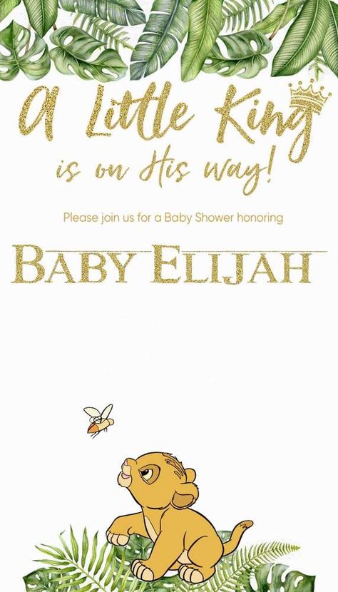 The Lion King Baby Shower Theme, Baby Shower Del Rey Leon Bebe, Lion King Baby Shower Games, Baby Lion King Baby Shower Ideas, Baby Simba Baby Shower Ideas, Lion King Baby Shower Cookies, Lion King Nursery Boy, Lion King Theme Baby Shower Ideas, Baby Shower Lion King Theme