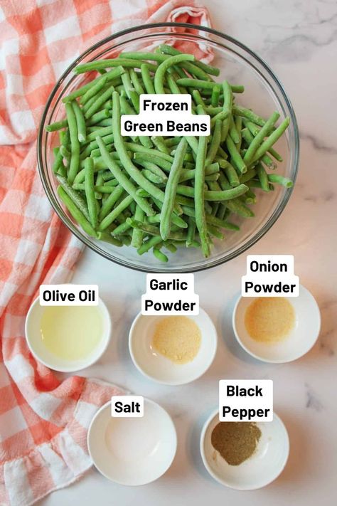 Whole Green Beans Recipes, Oven Cooked Green Beans, How To Use Frozen Green Beans, Cook Frozen Green Beans, How To Make Green Beans Taste Good, Frozen Green Bean Recipes Healthy, How To Cook Frozen Green Beans In Oven, Frozen Green Bean Recipes Ovens, Best Way To Make Fresh Green Beans