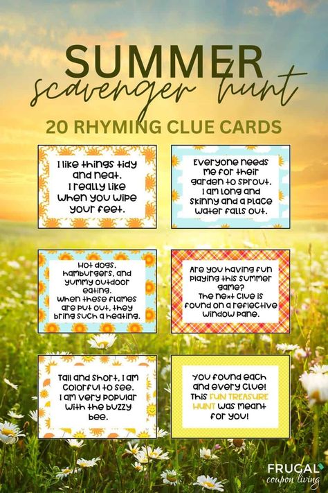 Farm Scavenger Hunt For Kids, Scavenger Hunt Clues For Adults Indoor, Treasure Hunt Clues For Kids Outdoor, Treasure Hunt Clues For Adults, Kids Scavenger Hunt Outdoor, Scavenger Hunt Ideas For Kids Outdoor, Riddles For Scavenger Hunt, Backyard Scavenger Hunt For Kids, Outside Scavenger Hunt