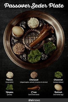 Here’s the Meaning Behind the Passover Seder Plate — a Quick Guide – SheKnows Passover Recipes Seder, Passover Traditions, Passover Table Setting, Passover Feast, Passover Dinner, Seder Meal, Jewish Feasts, Passover Table, Passover Seder Plate