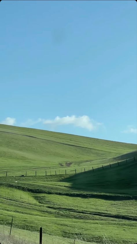 Green Grass Field, Pastel Wallpaper, Alam Yang Indah, Instagrammer, Landscape Wallpaper, Beautiful Nature Scenes, Nature Aesthetic, Green Grass, Sky Aesthetic