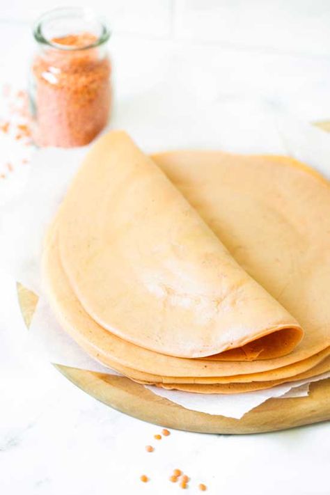 Red Lentil Tortillas Red Lentil Tortillas, Medical Medium Recipes, Medium Recipe, Healing Recipes, Medical Medium, Blueberry Juice, Sauteed Vegetables, Samosa, Red Lentil