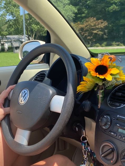 Volkswagen Beetle Decor, Green Volkswagen Beetle, Volkswagen Beetle Interior, Beetle Girl, Volkswagen Interior, Volkswagen Beetle Convertible, Vw New Beetle, Bug Car, Car Deco