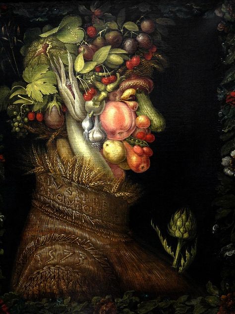 Guiseppe Arcimboldo, Giuseppe Arcimboldo, Louvre Museum, Images Vintage, Italian Artist, Painting Reproductions, High Quality Art Prints, Art History, Find Art