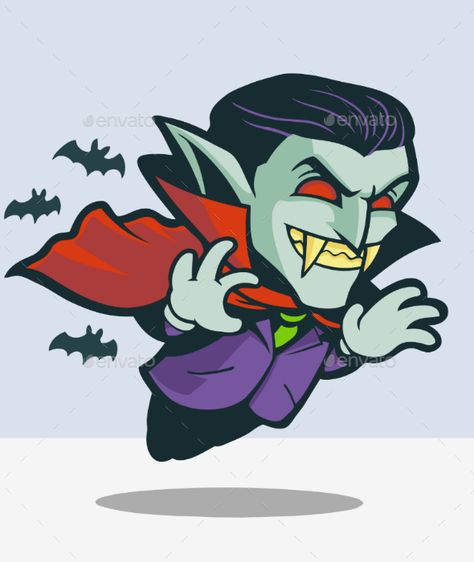 Dracula Cartoon #Dracula, #Cartoon Cartoon Practice, Halloween Puppets, Dracula Cartoon, Haunted House Project, Vampire Cartoon, Halloween Cutouts, Vampire Character, Horror Cartoon, Vampire Illustration