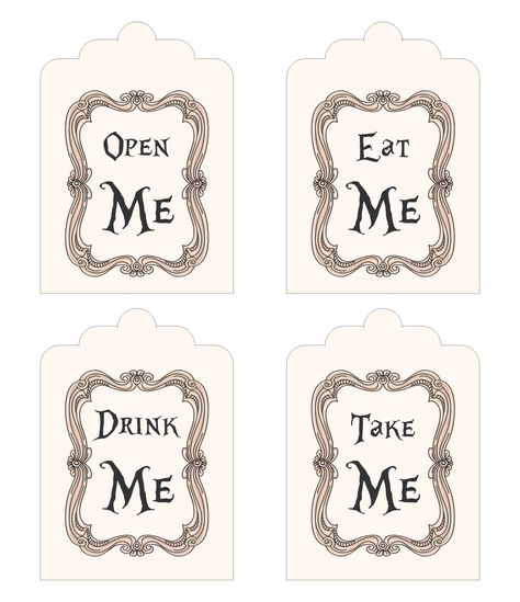 Alice in Wonderland Drink Me Tags Printable Alice Eat Me Drink Me, Drink Me Labels Alice In Wonderland, Alice In Wonderland Tags Free Printable, Drink Me Sign Alice In Wonderland, Drink Me Eat Me Alice In Wonderland, Alice In Wonderland Printables Templates, Alice In Wonderland Doorknob Printable, Alice In Wonderland Signs Printable, Alice In Wonderland Drink Me Tags