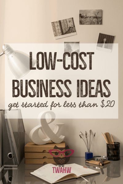 Awesome home business ideas you can start for $20 or less Low Cost Business Ideas, Low Cost Business, Home Business Ideas, Side Business, Marketing Website, Small Business Ideas, Starting Your Own Business, Business Inspiration, Home Jobs