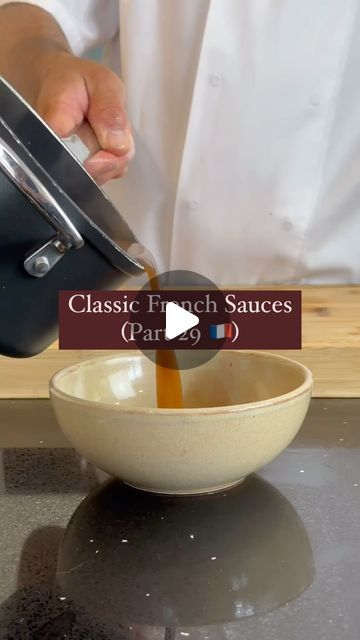 Stephane Sauthier - French Chef 🇫🇷 on Instagram: "Salut! Today I will be showing you how to make Demi-glace! 🇫🇷

Demi-glace is a very rich flavoursome brown sauce which can be used on its own or as a base for other sauces such as Sauce Madeira and Sauce Diane (video coming soon!).  

Demi-glace can be a little time consuming as there is quite a lot of simmering and reduction, but the good news is you can make both the beef stock and the espagnole in advance which makes things a lot easier!

Demi-glace as a sauce on its own is excellent served over steak, roast beef, chicken and pork.

This is excellent served with a good Bordeaux red wine.

Voila! Bon appétit!

Ingredients:-

Dark Beef Stock x 1l 
Sauce Espagnole x 1l (see previous reel for recipe)
Fortified wine (eg Sherry/Madeira/Por Beef Demi Glace Recipe, Sauce Diane, 5 Mother Sauces, French Sauces, Fortified Wine, Brown Sauce, Beef Stock, Cooking School, Roast Beef