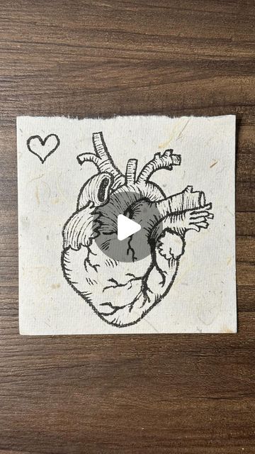 Harrison Howard on Instagram: "How to draw a realistic heart 🫀 for world heart day!

#howtodraw #drawingtutorial #heart #🫀" How To Draw A Realistic Heart, Harrison Howard, Realistic Heart, World Heart Day, Heart Day, Simple Art, Drawing Tutorial, To Draw, Art Painting