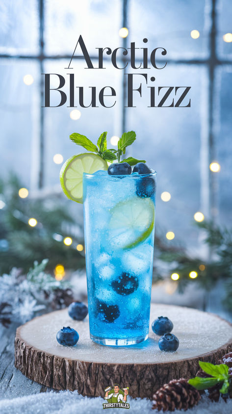 "Discover the ultimate Arctic Blue Fizz Cocktail recipe that will elevate 
your gatherings! This refreshing blue fizz drink combines the vibrant 
flavors of Blue Curacao for a stunning presentation. Perfect for winter 
celebrations, this chilled Arctic fizz cocktail is a must-try. Whether 
you're hosting a party or enjoying a cozy night in, this frosty blue fizz 
drink will impress your guests. Explore our Arctic-inspired blue cocktail 
for a sparkling twist on your drink menu. Try this easy Blue Fizz drink 
recipe today and enjoy the delightful taste of the Arctic!" Blue Alcoholic Drinks For A Party, Blue Mixed Drinks, Blue Mocktail Recipe, Blue Cocktail Recipes, Frozen Alcoholic Drinks Recipes, Blue Mocktail, Jack Frost Cocktail, Blue Alcoholic Drinks, Easy Winter Cocktails