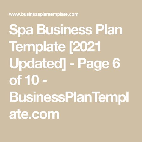 Med Spa Business Plan, Spa Business Plan, Head Spa, Excel Budget, Spa Business, Free Budget, Facial Cleaning, Wellness Business, Business Offer