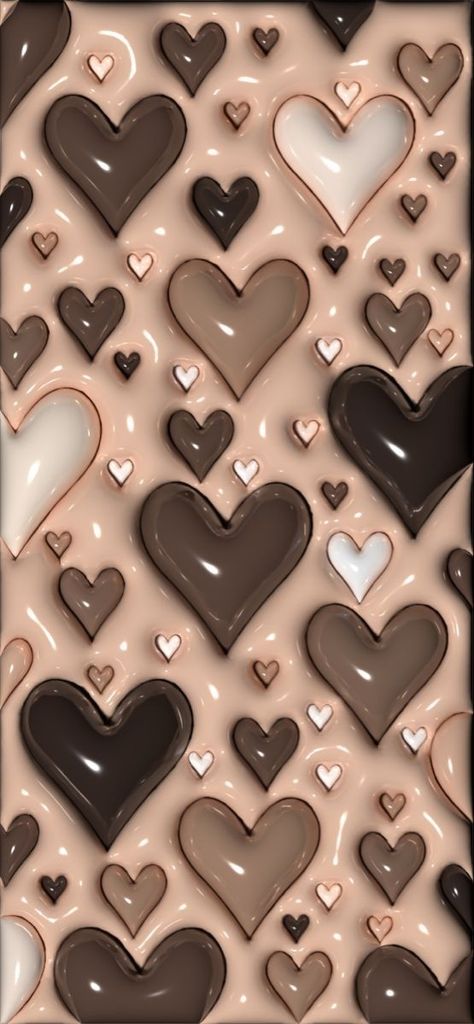 3d Phone Wallpaper Brown, 3d Wallpaper Cute Brown, Jelly Wallpaper Aesthetic, Cut Wallpaper Iphone, 3d Jelly Wallpaper, Cool 3d Wallpapers Hd Wallpaper, Jelly Wallpaper Iphone, Brown 3d Wallpaper, Puffy Background