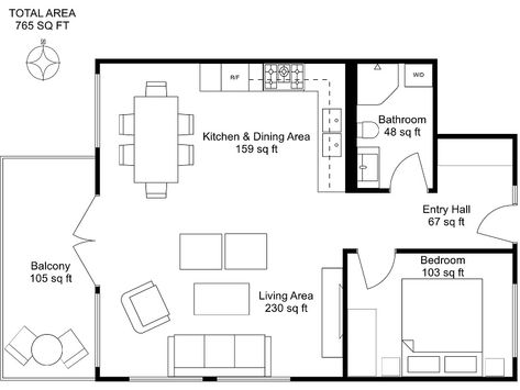 2D Floor Plans | RoomSketcher Floor Plan Elevation, Floor Plan Rendering, 2d Floor Plan, Interior Design Tools, Home Appraisal, Rendered Floor Plan, Los Angeles Apartments, Balcony Flooring, 3d Home Design