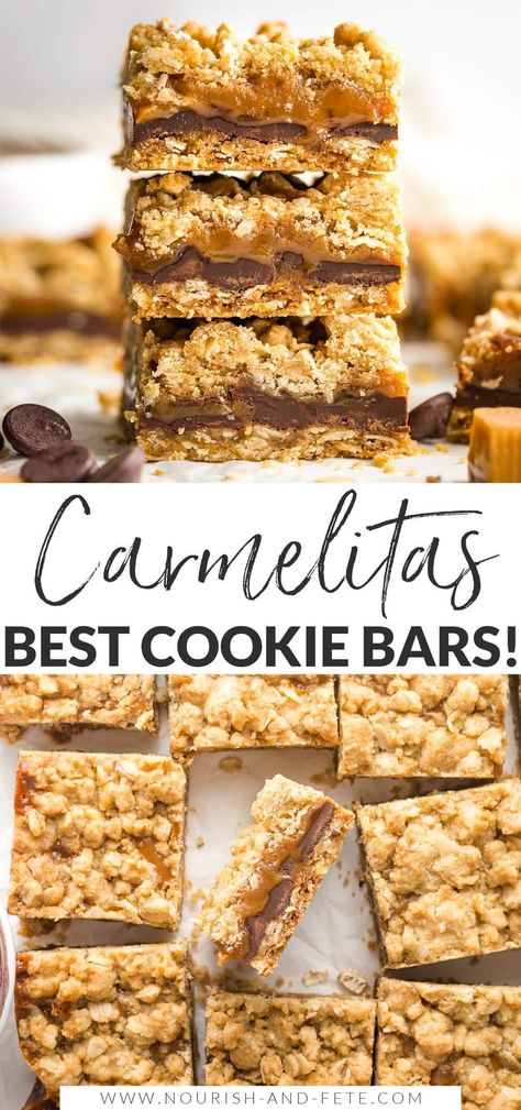 Carmelita Cookie Bars, 12 Tomatoes Carmalitas, Carmelita Bars Recipe, Carmalitas Bar, Fool Proof Cookies, Carmaleta Bars Recipe, 8x8 Bar Recipes, Cookies With Caramel Squares, Carmelitas Recipe 9x13