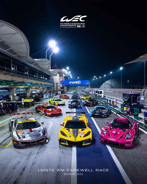 The end of an era 🧡 The 8 Hours of Bahrain marks the final FIA World Endurance Championship outing for LMGTE machinery. They have been… | Instagram Gt3 Cars, The End Of An Era, 24h Le Mans, Nascar Race Cars, End Of An Era, Sport Automobile, Concept Ships, Car Images, See You Soon