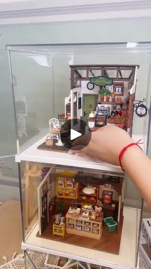 Bring Magic to Your Home with Rolife Miniature House! ✨ | Unleash your creativity and decorate your space with the Rolife Miniature House Display Box! Perfect for DIY enthusiasts and home decor lovers. Create a... | By RolifeFacebook Rolife Miniature Display, Miniature Display, Miniature House, Display Boxes, Miniatures, Home Decor